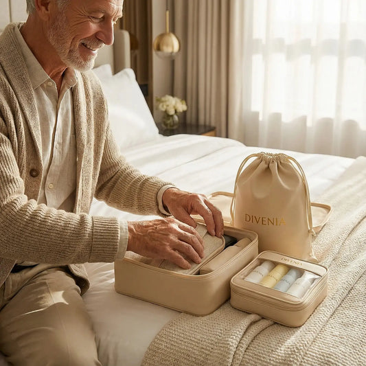 Cubes de rangement DIVENIA - Organisation optimale de votre bagage cabine